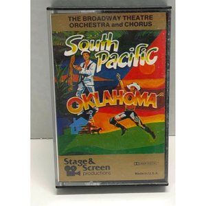 Broadway Theatre Orchestra and Chorus South Pacific and Oklahoma Cassette Tape